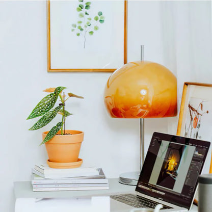 Lampe de table champignon