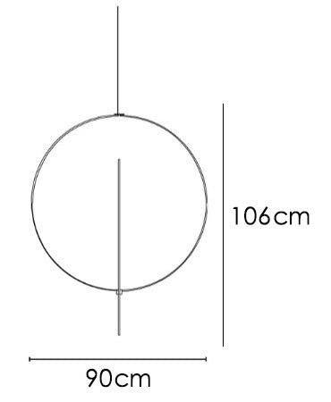 Lampada a sospensione Overlap S1