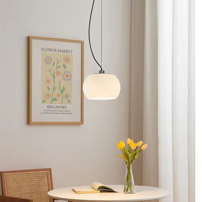 Persimmon Oval Pendant Lamp