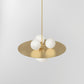 Plate and Spheres Pendant Lamp