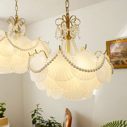 Shell Pearl Pendant Light