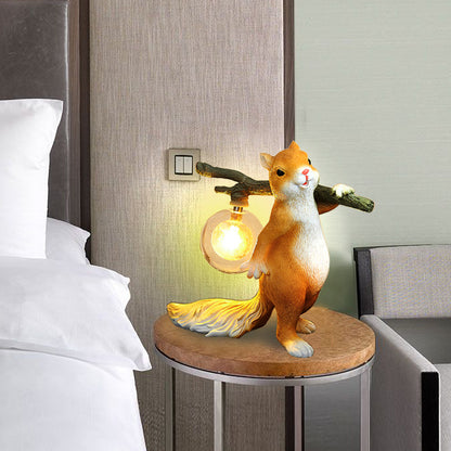 Squirrel Table Lamp