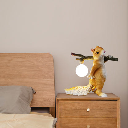 Squirrel Table Lamp