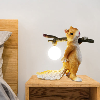 Squirrel Table Lamp