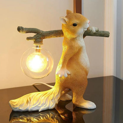 Squirrel Table Lamp