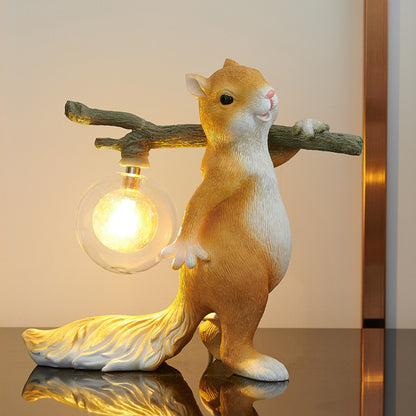 Squirrel Table Lamp