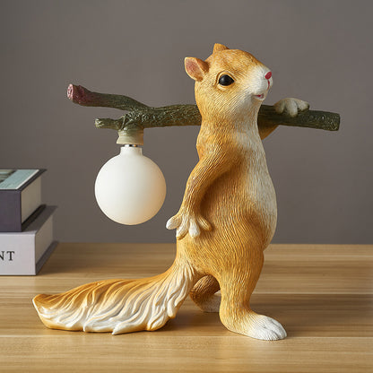 Squirrel Table Lamp