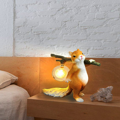 Squirrel Table Lamp